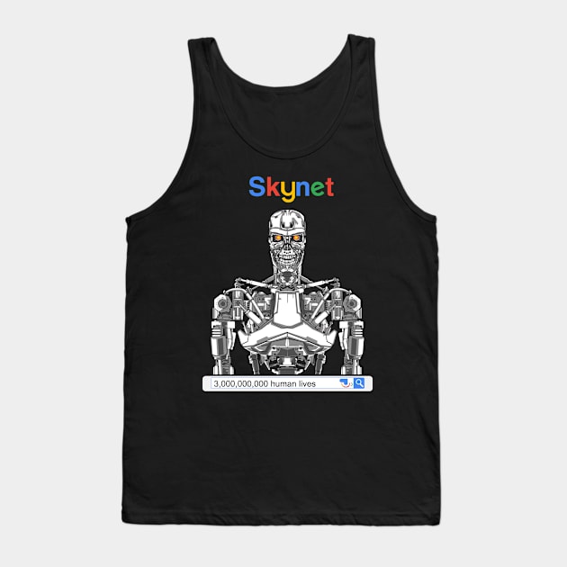 Google T-800 Tank Top by lostcolonypop